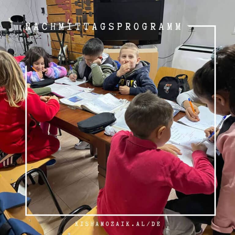 Albanien-Bericht 05: Nachmittagsangebot für Schüler